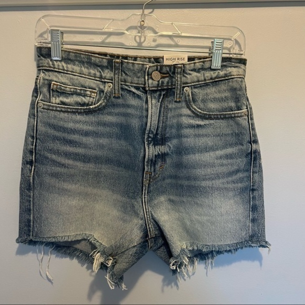 Lucky Brand High Rise Cut Off Jean Shorts